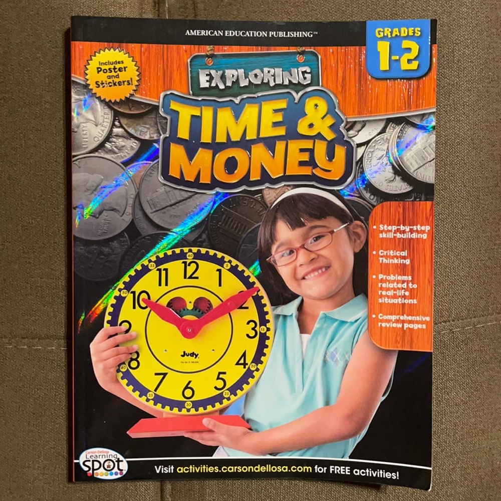 Exploring TIME & MONEY Skill Building Book